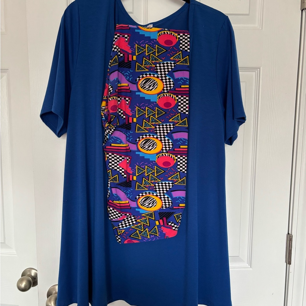 Lularoe outfit, 3XL Perfect tee and TC retro leggings